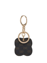 LIUJO ACCESSORI1 Liu Jo Portachiave Donna Monogram - Nero Monogram